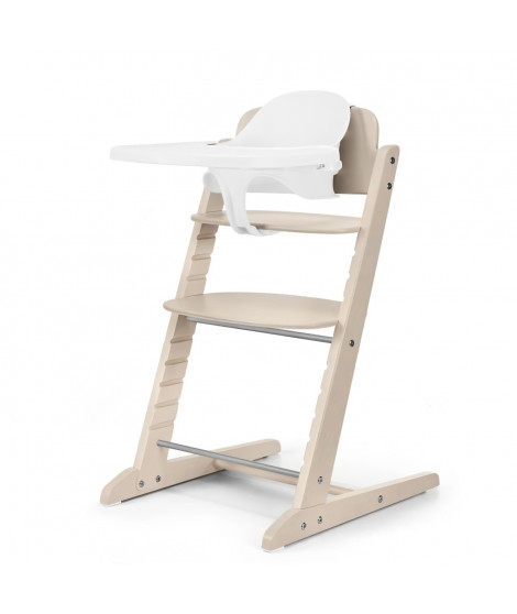 Chaise haute évolutive - CYBEX - IRIS 3-en-1 - Bois - Baby set & plateau inclus - All Natural