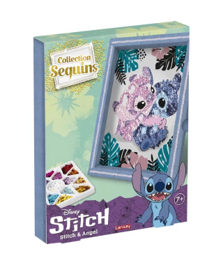 Jeu de création - LANSAY - Collection sequins - STITCH & ANGEL - Des 7 ans