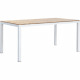 Table de jardin rectangulaire en bois d'Acacia - 6 personnes - l160 x P90 x H75 cm - NAREL
