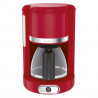 MOULINEX - Cafetière filtre 10-15 tasses Rouge - Soleil - FG381510