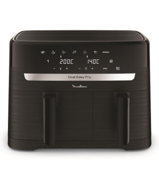 MOULINEX - Friteuse à air chaud / airfryer 8.3 L - Easy Fry Dual - EZ901N20