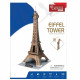 Puzzle 3D - Tout Eiffel - Jeu de construction - EXPLORA - 39 pieces - Des 5 ans