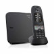 Téléphone Fixe Gigaset E630 Noir - Résistant aux chocs, a l'eau et a la poussiere - Mains libres - ID d'appelant