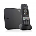 Téléphone Fixe Gigaset E630 Noir - Résistant aux chocs, a l'eau et a la poussiere - Mains libres - ID d'appelant