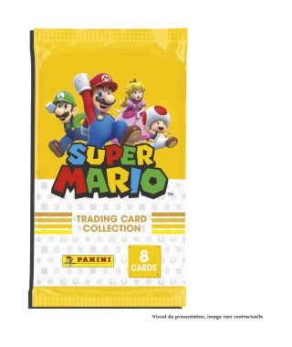 Fat pack - PANINI - SUPER MARIO - 2 pochettes - 52 cartes