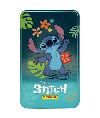 Boîte métal - PANINI - STITCH TC - 7 pochettes - 42 cartes
