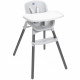 Chaise haute - CHICCO -  Zest - Des 6 mois - Gris