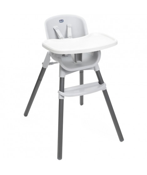Chaise haute - CHICCO -  Zest - Des 6 mois - Gris