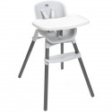 Chaise haute - CHICCO -  Zest - Des 6 mois - Gris