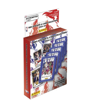 Blister - PANINI - Basket NBA US 2024/25 - 10 pochettes
