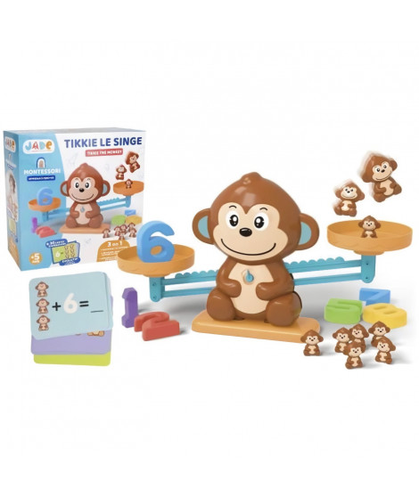 Tikkie la balance des mathématiques - Jeu Educatif - J.A.D.E - Montessori - Des 5 ans