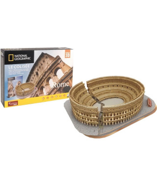 Puzzle 3D lumineux - Colisée - Jeu de construction - EXPLORA - 131 pieces - Des 8 ans