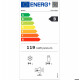 Réfrigérateur combiné - BOSCH - KGE398IBP - Classe B - 343 L - 201 x 60 x 65 cm - Acier brossé