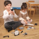 Set coiffeur - Jeu d'imitation Barbier - CLEMENT CLEMENTINE - Tondeuse, seche-cheveux, rasoirs - Des 3 ans