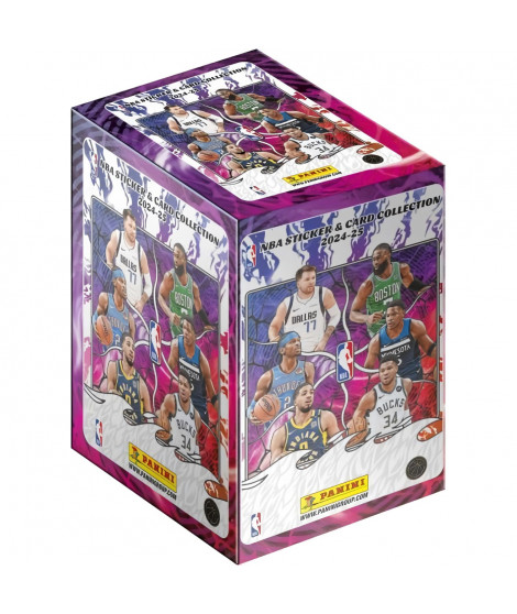 Boîte - PANINI - Basket NBA US 2024/25 - 50 pochettes de 5 stickers