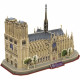 Puzzle 3D - Notre Dame De Paris - Jeu de construction - EXPLORA - 128 pieces - Des 8 ans
