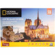 Puzzle 3D - Notre Dame De Paris - Jeu de construction - EXPLORA - 128 pieces - Des 8 ans