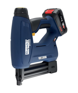 Agrafeuse a batterie 18V pour 606/12-25mm - 8/15-25mm - RAPID - BTX606 - Coffret + batterie 2.5Ah + chargeur