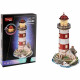 Puzzle 3D lumineux - Phare - Jeu de construction - EXPLORA - 72 pieces - Des 8 ans