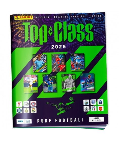 Pack de démarrage - PANINI - FIFA TOP CLASS 2025 TC - Classeur - Magazine - 3 pochettes