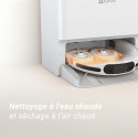 EZVIZ RS20 Pro - Robot Aspirateur avec Serpilliere - Brosse Latérale Surélevée - 7200 Pa - Nettoyage a l'eau Chaude 60°C