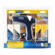 Pistolet a colle pour colle Ø 12mm - RAPID - EG212 - Blister + 4 type de colle