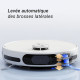 EZVIZ RS20 Pro - Robot Aspirateur avec Serpilliere - Brosse Latérale Surélevée - 7200 Pa - Nettoyage a l'eau Chaude 60°C