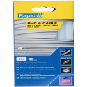 Bâtons de colle - Rapid - 12 mm - 48 bâtons - PVC - Résine - Intérieur