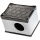 Niche - FERPLAST - PETVILLA 60 - 54 x 43 x 38,5 cm -  Blanc / Gris