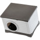 Niche - FERPLAST - PETVILLA 60 - 54 x 43 x 38,5 cm -  Blanc / Gris