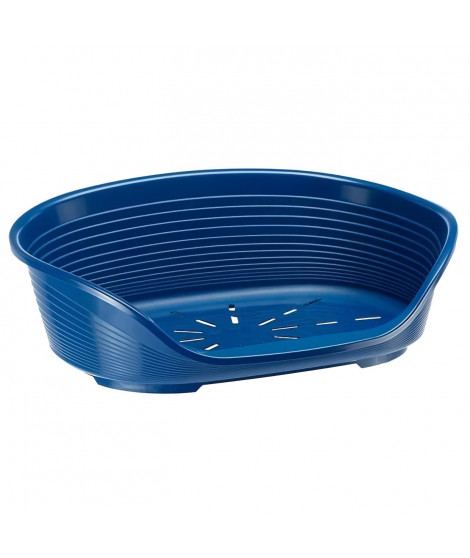 FERPLAST Corbeille Siesta Deluxe 6 - 70,5x52x23,5 cm - Bleu - Pour chien et chat