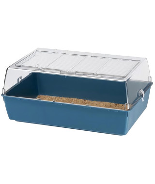 Cage - FERPLAST - Duna Multy W2 - 71 x 46 x h 31,5 cm - Bleu