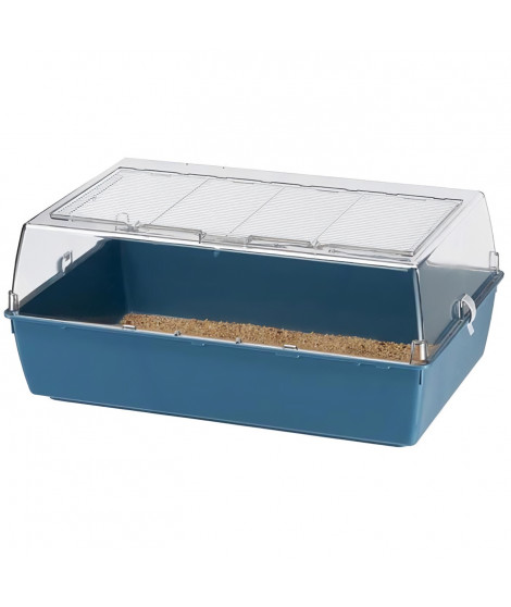 Cage - FERPLAST - Duna Multy W2 - 71 x 46 x h 31,5 cm - Bleu