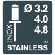 Pince rivets - RAPID - RP10 - Blister + 100 rivets