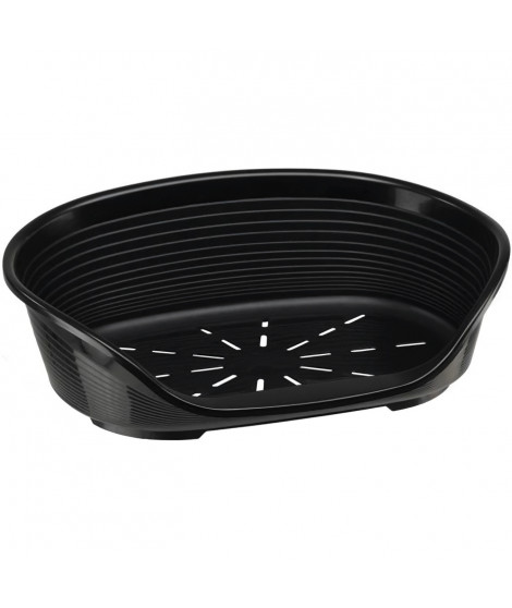 Corbeille Plastique Siesta Deluxe Taille 4 Noir