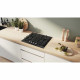 Table de cuisson a gaz - BOSCH Série 6 - 4 foyers - 52 x 59 x 4,5 cm - PPP6A6I40 - Noir