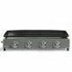 Plancha gaz - LIVOO - DOC325 - 4 brûleurs - Vert / Noir