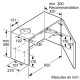 BOSCH - Hotte télescopique DFM064A53