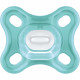 MAM Comfort Sucette Physiologique +0m Bleu Lot de 2 + Boîte de Conservation