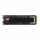 Samsung - 9100 PRO - SSD Interne - NVMe M.2 PCIe 5.0 x4 - 4 To - Vitesse de lecture jusqu'a 14 800 Mo/s - MZ-VAP4T0BW