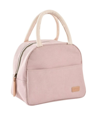 Sac repas isotherme - BEABA - 940325 - Rose poudre