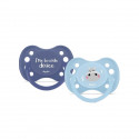 Duo sucettes anatomiques - DODIE - EDL A102 - +6 mois - Hippo