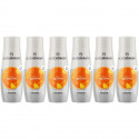 Concentrés SODASTREAM - Lot de 6 concentrés Agrumes sans sucres - Jusqu'a 54L de boissons - 440 ml