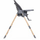 Chaise haute - CHICCO - Polly Essential - 0/3 ans - Gris Coal