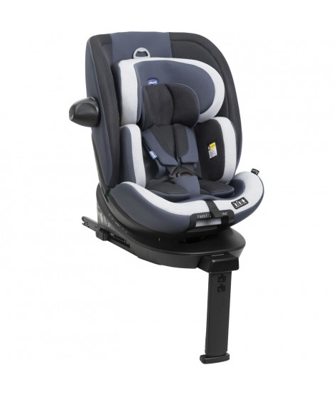 Siege-auto - CHICCO - EVERONE - Groupe 0/1/2/3 - I-Size - Pivotant - Inclinable - Réducteur - Silver