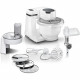 Robot pâtissier BOSCH Serie 2 - 700 W - 4 vitesses - 3,8 L - 3 disques - hachoir a viande - Blanc