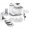 Robot pâtissier BOSCH Serie 2 - 700 W - 4 vitesses - 3,8 L - 3 disques - hachoir a viande - Blanc
