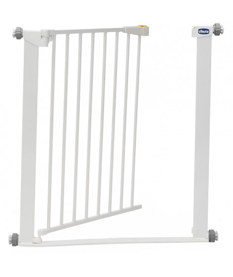 Barriere de sécurité - CHICCO - 72 x 5,5 x 79 cm - Blanc