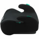 Siege auto réhausseur - NANIA - Bubble - Groupe 3 - 126-150 cm - I-Size - Ceinturé - Noir