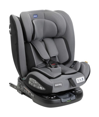 Siege-auto - CHICCO - UNICO EVO - Groupe 0/1/2/3 - I-Size - Inclinable - Réducteur - Grey Black